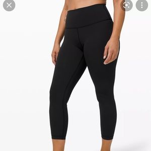 Lululemon Wunder Under High-Rise Tight 25” full-on luxtreme SIZE 8